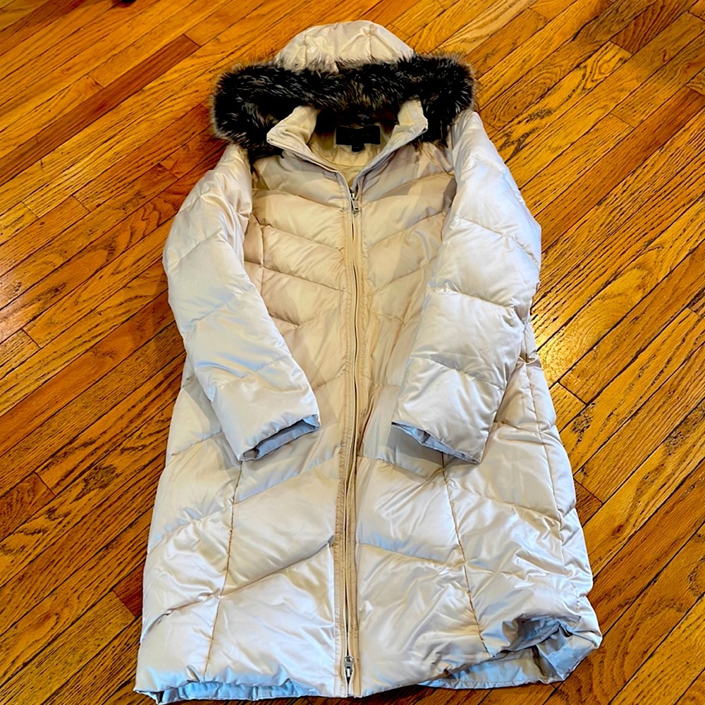 Lands End Winter Puffer Long Jacket Gem